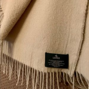 Ralph Lauren Alpaca throw/blanket